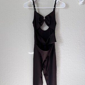 Alo Yoga Espresso Brown Airlift A-List Onesie